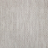 Broadloom carpet swatch in a geometric pattern in a grey design