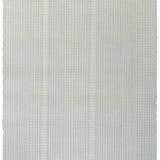 Sheet of hand-painted wallpaper with an irregular grid pattern in light gray on a cream field.