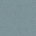 Detail of wallpaper in a small-scale dot and dash pattern in shades of blue on a blue-gray field.
