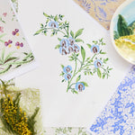 Collection of floral and nature-themed sketches and inspiration images