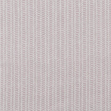 Fabric in a painterly herringbone print in purple and brown on a cream field.