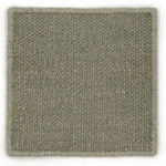 Flatweave dhurrie sample in steel grey. 