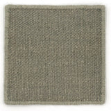 Flatweave dhurrie sample in steel grey. 