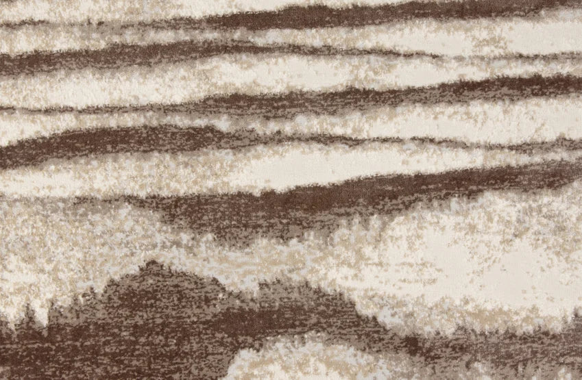 Broadloom carpet swatch textured design in brown