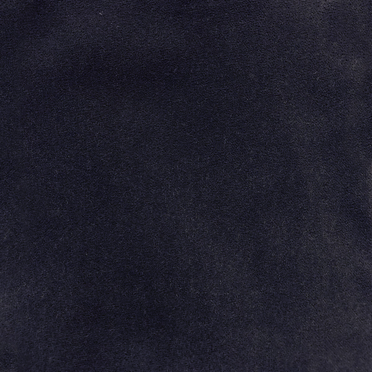 Detail of velvet fabric in indigo.