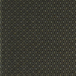 Geometric flatweave runner in green grey 