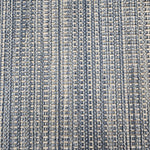 Berlin textural rug design in blue and ivory