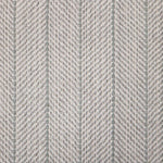 Broadloom carpet swatch in a stripe pattern in a light grey design