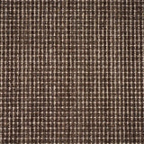 Broadloom carpet swatch in a stripe pattern in a brown design