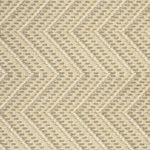 Broadloom carpet with zig zag stripe in warm tan.
