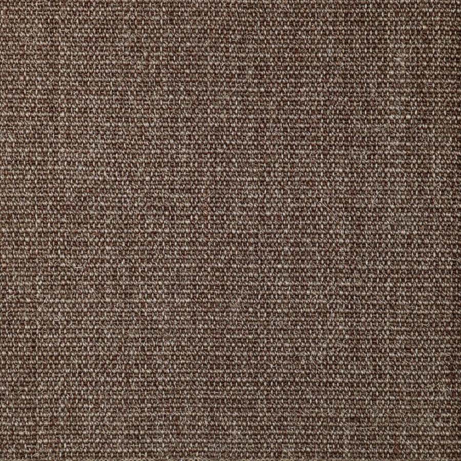 Broadloom carpet swatch in a textural pattern in a brown design