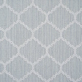 Broadloom carpet swatch in geometric pattern light grey color