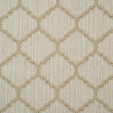 Broadloom carpet swatch in geometric pattern cream color