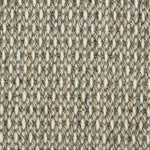 Broadloom carpet swatch in textured pattern light grey color