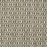 Broadloom carpet swatch in textured pattern light grey color