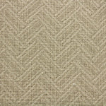 Broadloom carpet swatch in a zig zag pattern tan grey color