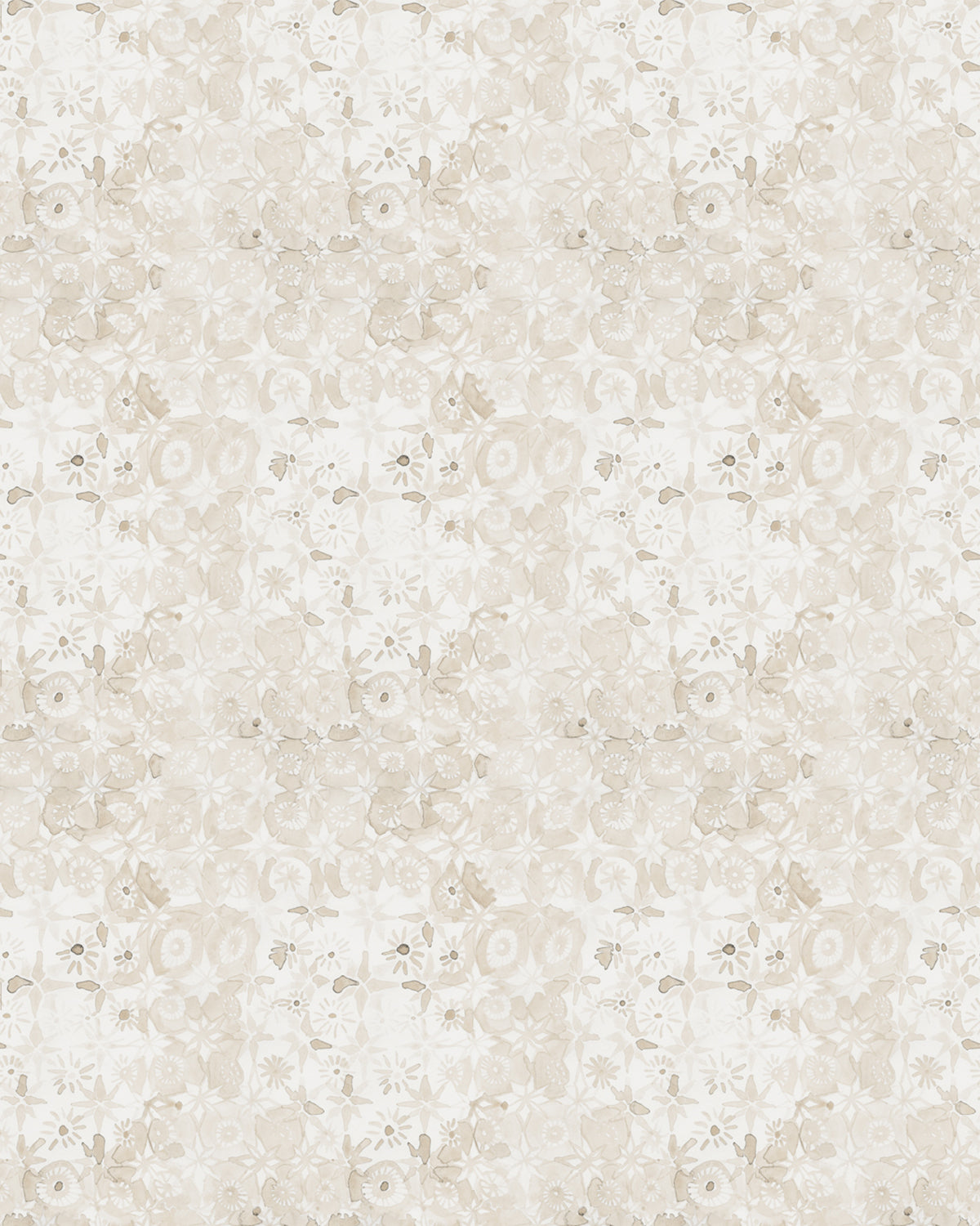 Textured beige wallpaper with a subtle floral pattern