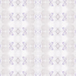 Detail of wallpaper in a striped ink blot print in shades of tan and purple on a cream field.