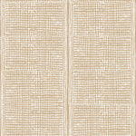 Subtle gridded geometric pattern in tan on a white background.
