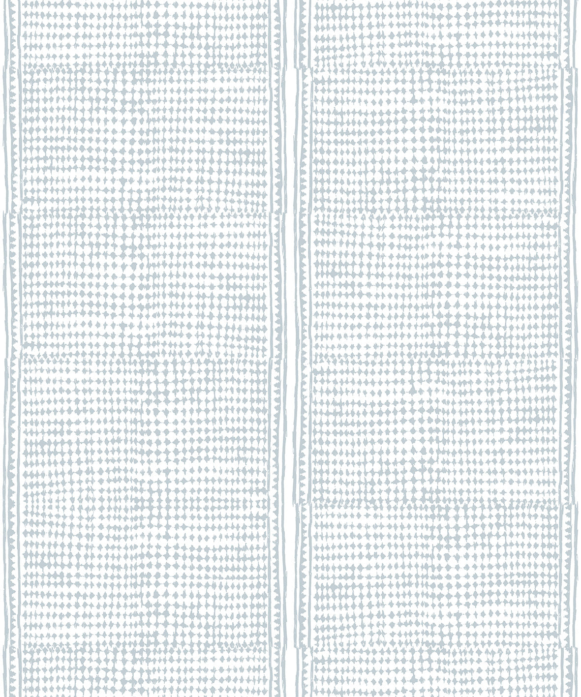 Subtle gridded geometric pattern in pale blue on a white background.