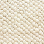 Broadloom carpet swatch in a textural pattern in a white design