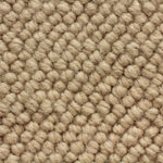 Broadloom carpet swatch in a textural pattern in a light tan design