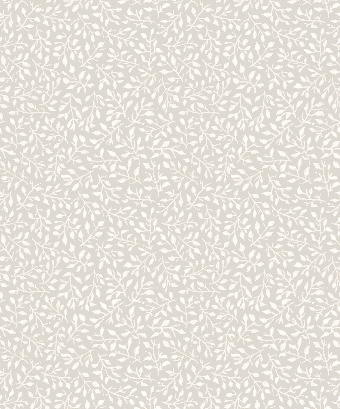 White leaf pattern on a pale grey background.