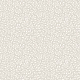 White leaf pattern on a pale grey background.