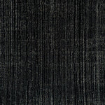 Broadloom carpet swatch in a solid pattern in a black dark grey design