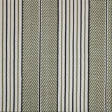 Broadloom carpet swatch in a herringbone striped pattern in a sage black design