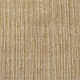 Broadloom carpet swatch in a striped pattern in a yellow tan design