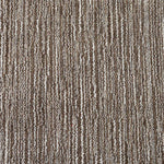 Broadloom carpet swatch in a striped pattern in a brown design