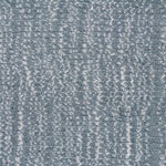 Broadloom carpet swatch in a textural pattern in a blue design