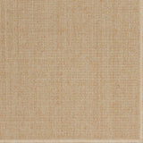 Broadloom carpet swatch in a textural pattern in a yellow tan design