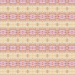 Detail of wallpaper in a gridded paint splatter print in shades of pink, orange, yellow and white.