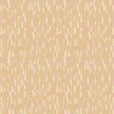 Scaled-out view of fabric in an overlapping curvilinear stripe in shades of pink and yellow.