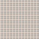 Scaled-out view of fabric in a squiggly check pattern in pink, blue and brown on a light blue field.