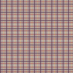 Scaled-out view of fabric in a squiggly check pattern in pink, purple and yellow on a light pink field.