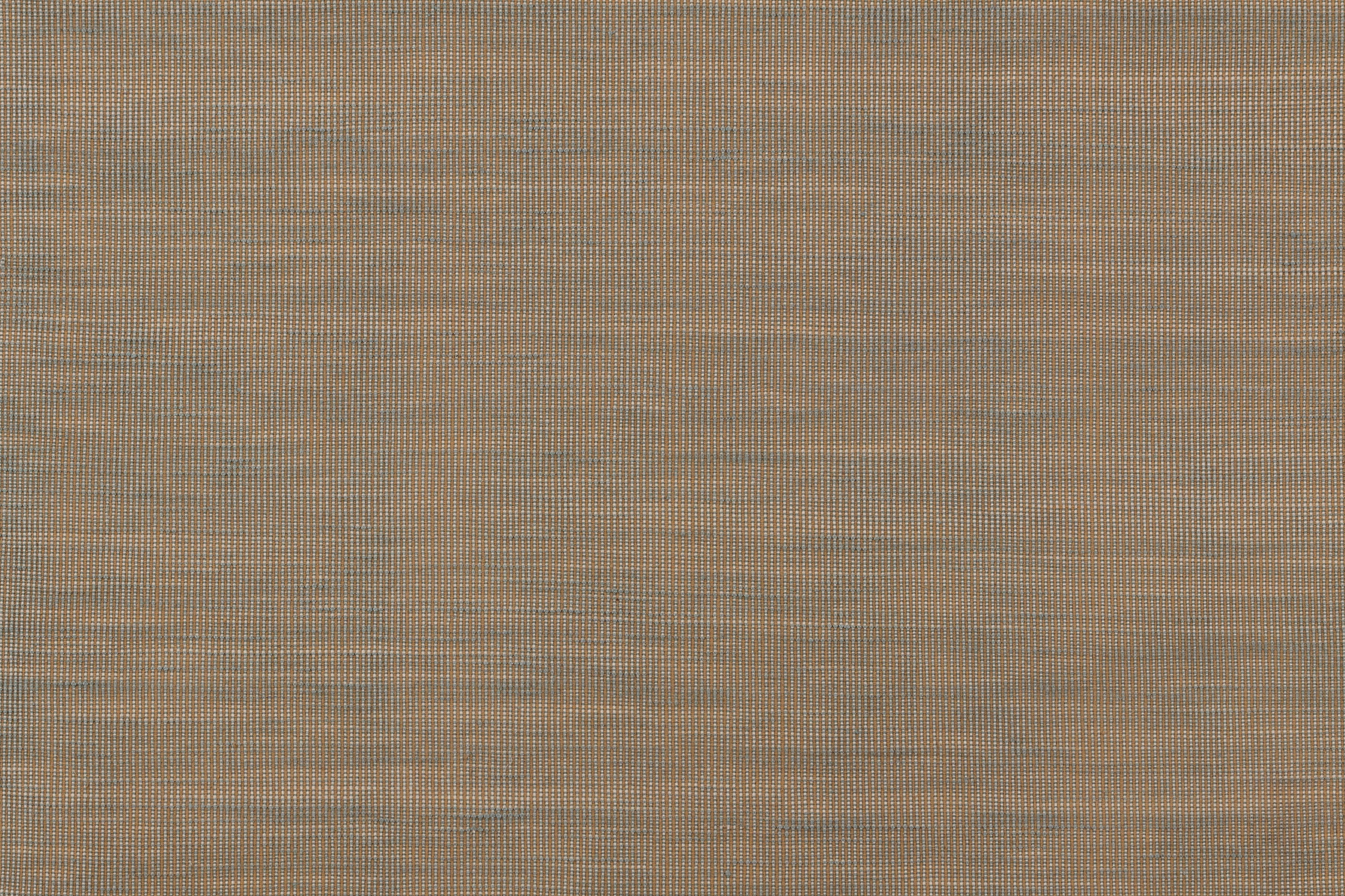 Detail of the Moire Rug in Sand-Pebble, a subtle striated pattern in warm taupe. 