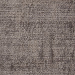 Poly-silk high pile broadloom carpet swatch in a shiny gray colorway.