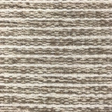 Wool broadloom carpet swatch in a large-scale weave texture in a mottled cream and brown colorway.