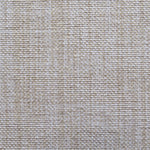 Linen broadloom carpet swatch in a woven mottled check pattern in cream and light brown.