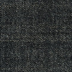 Woven broadloom carpet swatch in a mottled charcoal bouclé.