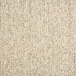 Wool broadloom carpet swatch in a textured high-pile weave in mottled tan.