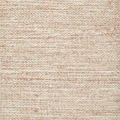 Wool-blend broadloom carpet swatch in a chunky weave texture in mottled tan and cream.