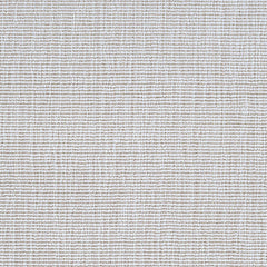 Wool broadloom carpet swatch in a ribbed weave in mottled white and tan.