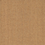 Sisal broadloom carpet swatch in a herringbone flat weave in bronze.