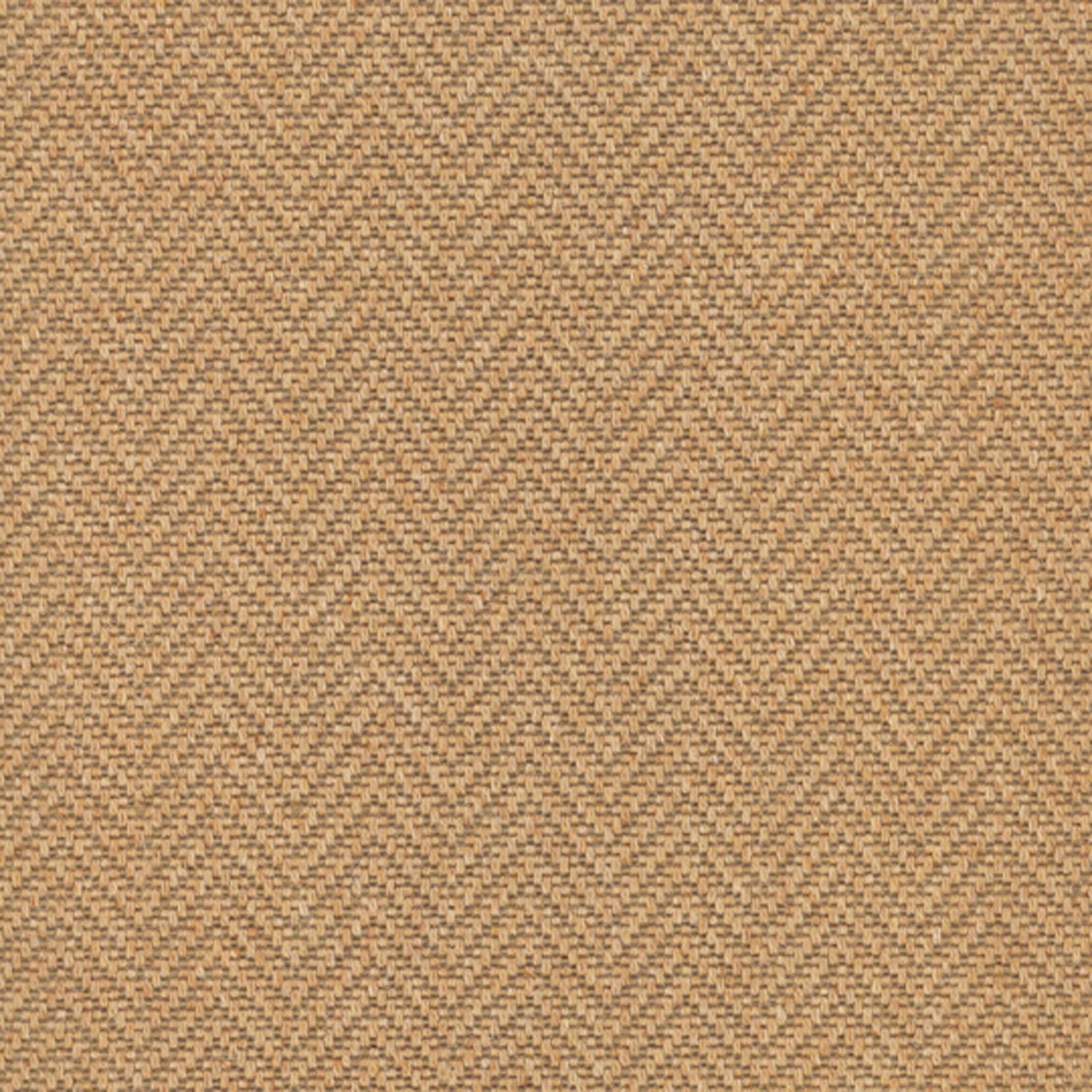 Wool broadloom carpet swatch in a herringbone weave in bronze and brown.