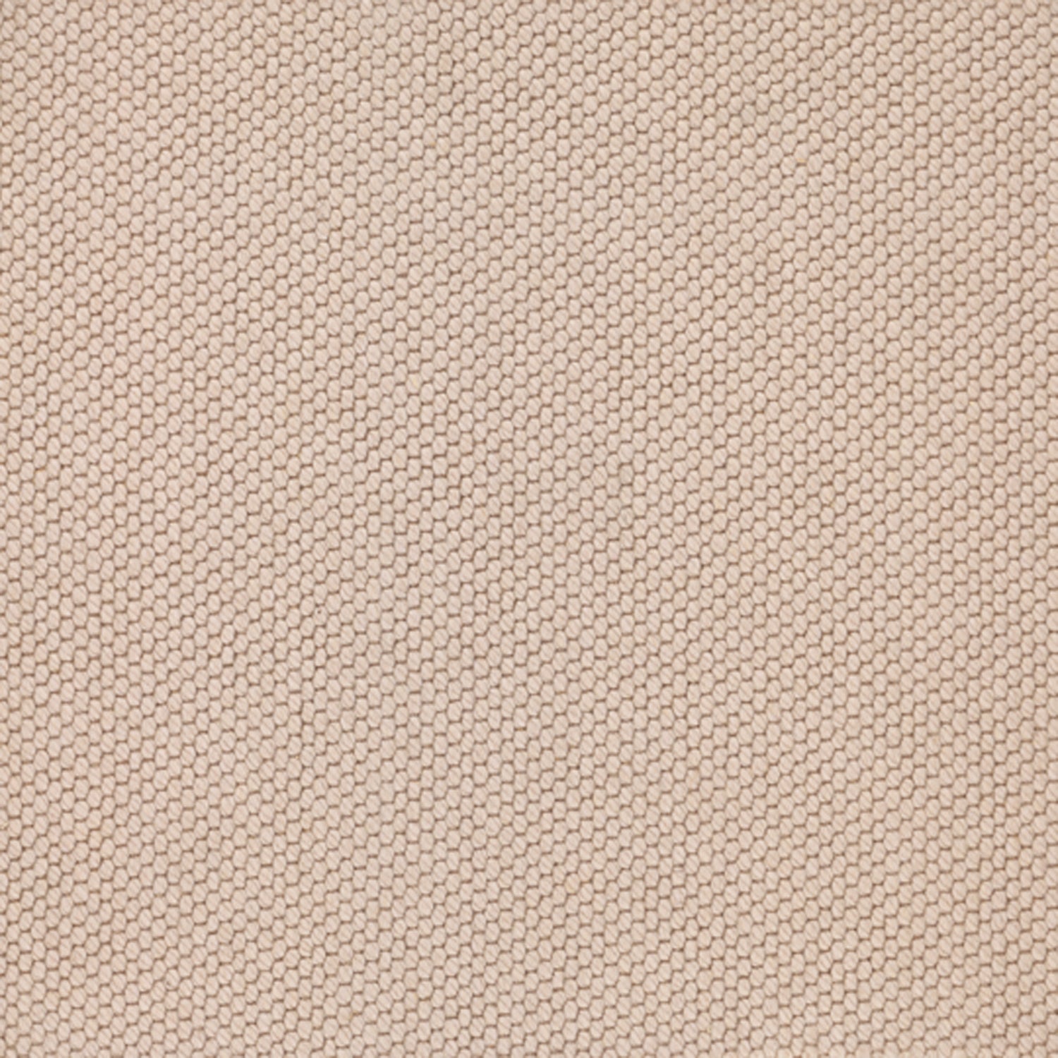 Wool broadloom carpet swatch in a chunky grid weave in cream.