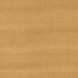 Sisal broadloom carpet swatch in a ribbed weave in "Adobe" gold.